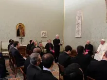 البابا فرنسيس يلتقي جماعة إكليريكيّة برشلونة