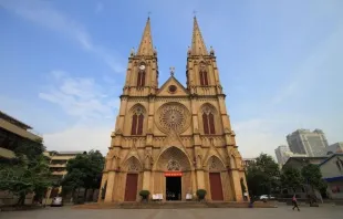 كاتدرائيّة القلب الأقدس في غوانزو، الصين Provided by: Zhangzhugang via Wikimedia (CC BY-SA 3.0)/CNA