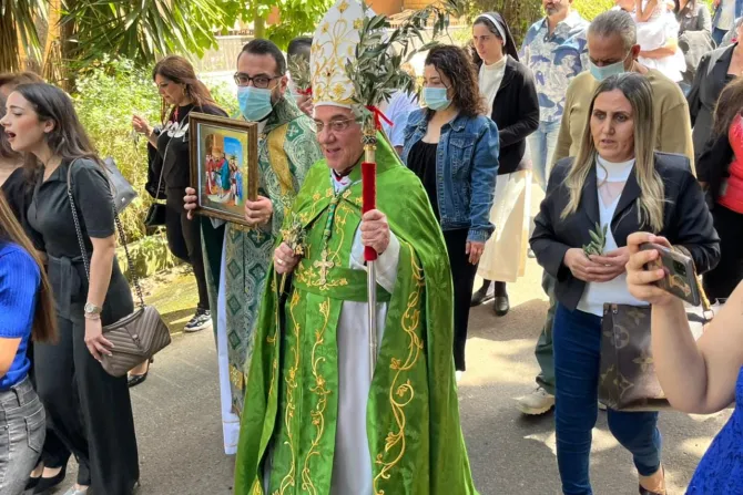 الكنيسة الكلدانيّة في لبنان تحتفل بأحد الشعانين-4