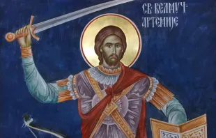 القدّيس أرتاميوس مصدر الصورة: Athenogenes/Pinterest