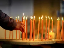 إضاءة شموع ورفع صلاة من أجل وحدة المسيحيين