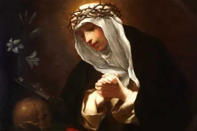 القديسة كاترين السيانيّة-صورة