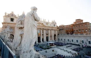 بازيليك وساحة القدّيس بطرس في الفاتيكان Provided by: Daniel Ibáñez - CNA