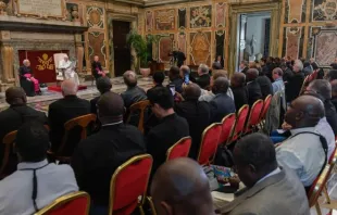 البابا فرنسيس يلتقي أعضاء رهبنة Missionari Oblati di Maria Immacolata لمناسبة انعقاد مجمعهم العام في روما Provided by: Vatican Media