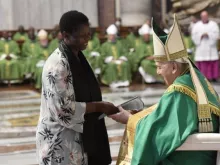 البابا يترأس قداسًا للجالية الكونغوليّة في روما في العام 2022