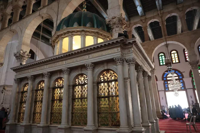 مقام يوحنّا المعمدان حيث يُعتقد بوجود رأسه