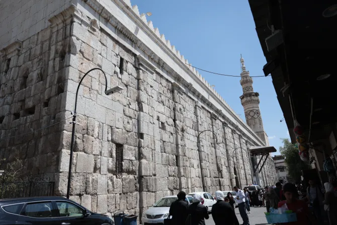 مئذنة قايتباي ويرجَّح أنّها كانت برجًا جَرَسيًّا لكنيسة يوحنّا المعمدان