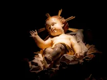 تمثال الطفل يسوع في بازيليك القدّيس بطرس الفاتيكانيّة، عيد الميلاد 2022