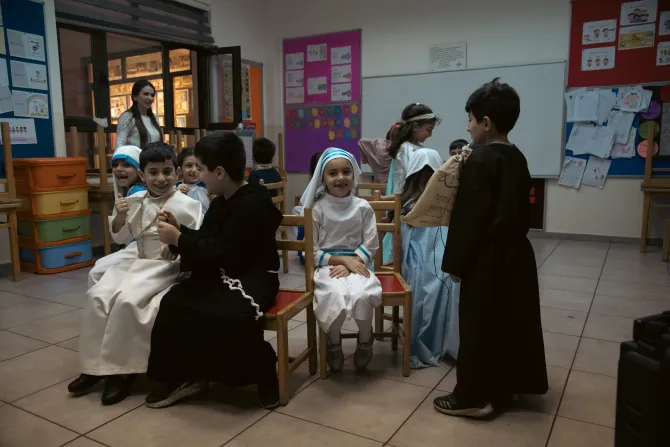 صور من احتفال مدرسة مار قرداغ الدوليّة في أربيل بعيد جميع القديسين في الأوّل من نوفمبر/تشرين الثاني 2022