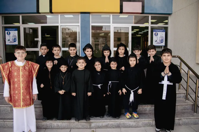 صور من احتفال مدرسة مار قرداغ الدوليّة في أربيل بعيد جميع القديسين في الأوّل من نوفمبر/تشرين الثاني 2022