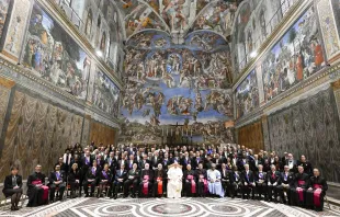 البابا فرنسيس يلتقي اليوم أعضاء السلك الدبلوماسي المعتمد لدى الكرسي الرسولي في الفاتيكان Provided by: Vatican Media