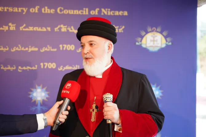 جانبٌ من أعمال مؤتمر كنيسة المشرق الآشوريّة احتفالًا بالـذكرى الـ1700 لانعقاد مَجْمَع نيقيا