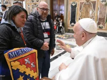 البابا فرنسيس يلتقي أعضاء جمعيّة القديس يوسف