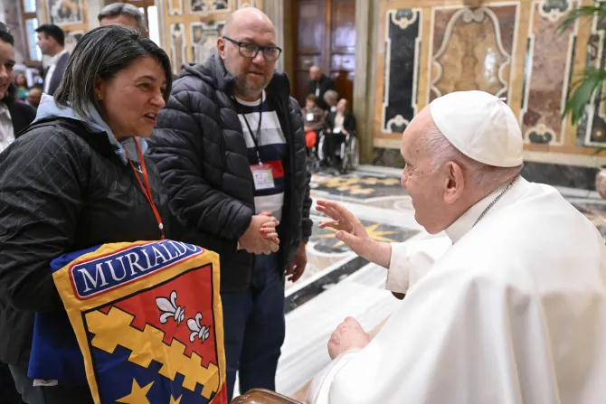 البابا فرنسيس يلتقي أعضاء جمعيّة القديس يوسف التي أسسها القديس ليوناردو موريالدو