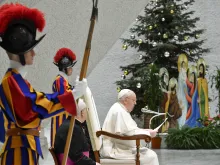 البابا فرنسيس في المقابلة العامّة الأسبوعيّة صباح اليوم بقاعة بولس السادس الفاتيكانيّة