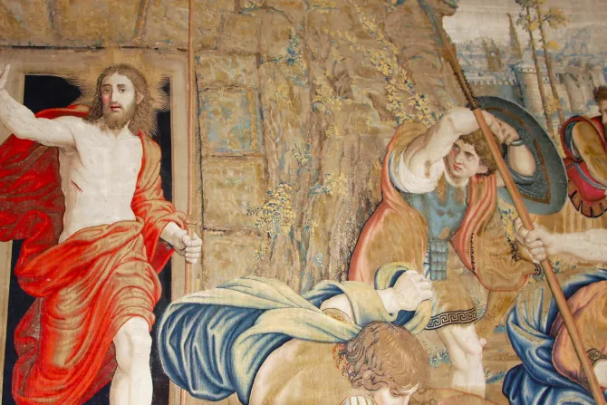 لوحة تجسّد قيامة يسوع المسيح من بين الأموات
