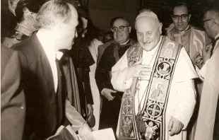 البابا يوحنا الثالث والعشرون في العام 1962 مصدر الصورة: وكالة الأنباء الكاثوليكيّة