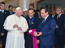 البابا فرنسيس والسيسي