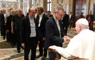 البابا فرنسيس يلتقي أعضاء جمعيّة الأساتذة والمختصّين في الليتورجيا Provided by: Vatican Media