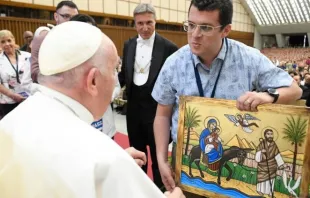 البابا فرنسيس يلتقي المشاركين في المؤتمر الدولي الثالث لأساتذة التعليم المسيحي Provided by: Vatican Media