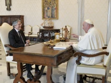 البابا فرنسيس يلتقي الرئيس الإكوادوري
