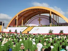 حجّاج يشاركون في إحدى فعاليّات يوبيل الرجاء في روما