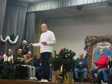 قدّاس شكر وحفل ميلاديّ في مستشفى الصليب للأمراض النفسية والعقلية في جلّ الديب-بقنّايا، لبنان