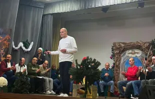 قدّاس شكر وحفل ميلاديّ في مستشفى الصليب للأمراض النفسية والعقلية في جلّ الديب-بقنّايا، لبنان مصدر الصورة: رومي الهبر/آسي مينا