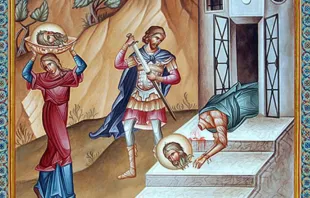 ختم المعمدان رسالته النبويّة بشهادة الدم مصدر الصورة: antiochpatriarchate.org