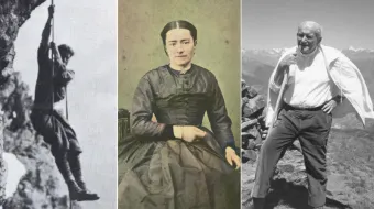 (من اليمين إلى اليسار) البابا يوحنّا بولس الثاني وزيلي مارتان وبيير جورجيو فراسّاتي مصدر الصورة: Pompea Cardinale-Letícia Carvalho-Lisa Hendey/Pinterest