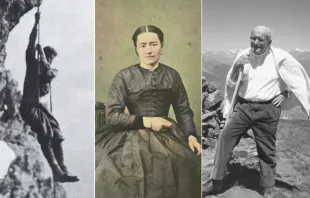 (من اليمين إلى اليسار) البابا يوحنّا بولس الثاني وزيلي مارتان وبيير جورجيو فراسّاتي مصدر الصورة: Pompea Cardinale-Letícia Carvalho-Lisa Hendey/Pinterest