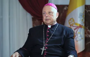 النائب الرسوليّ في حلب ورئيس الكنيسة اللاتينيّة في سوريا المطران حنا جلوف مصدر الصورة: آسي مينا