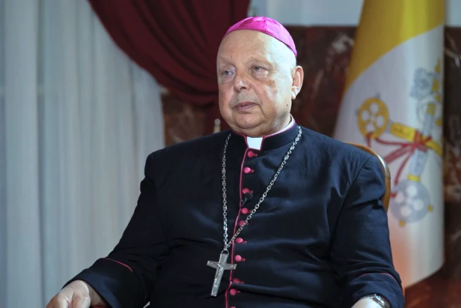 النائب الرسوليّ في حلب ورئيس الكنيسة اللاتينيّة في سوريا المطران حنا جلوف