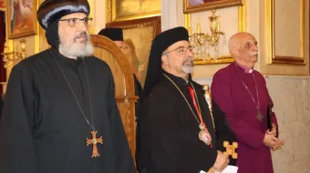 افتتاح أسبوع الصلاة لأجل وحدة المسيحيّين في كنيسة قلب يسوع، مصر الجديدة-القاهرة مصدر الصورة: المكتب الإعلاميّ الكاثوليكيّ في مصر