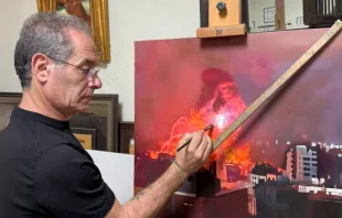 الرسّام حليم حرب مصدر الصورة: حليم حرب