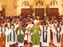 جانبٌ من احتفال الكنيسة اللاتينيّة بيوبيل الإرساليّات في القاهرة، مصر