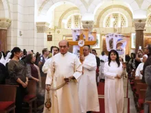قدّاس اختتام السنة اليوبيليّة للكنيسة اللاتينيّة في بازيليك السيّدة العذراء، مصر الجديدة-القاهرة