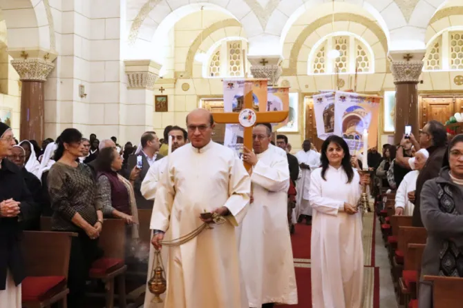 قدّاس اختتام السنة اليوبيليّة للكنيسة اللاتينيّة في بازيليك السيّدة العذراء، مصر الجديدة-القاهرة