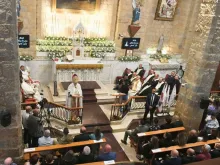 الراعي يترأّس القدّاس الإلهيّ في كنيسة مار جرجس-القليعة (مرجعيون)، جنوب لبنان