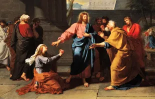 يسوع والمرأة الكنعانيّة مصدر الصورة: ويكيميديا كومونز