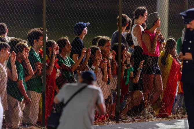 من أمسية الصلاة في تور فيرغاتا، روما