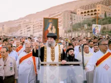 جانب من احتفالات عيد العذراء الملكة في أسيوط-مصر (أغسطس/آب 2025)