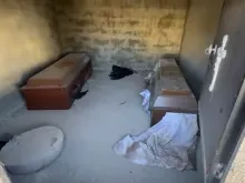 جانب من تخريب مدافن للمسيحيّين في ريف السويداء السوريّة