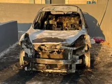 من آثار الهجوم على بلدة الطيبة في الضفة الغربيّة