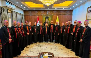 من سينودس الكنيسة الكلدانيّة للعام 2024 في بغداد، العراق مصدر الصورة: صفحة المطران باسيليوس يلدو في فيسبوك