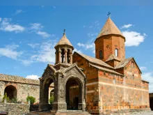 جانب من دير خور فيراب في أرمينيا