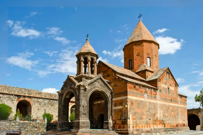 جانب من دير خور فيراب في أرمينيا