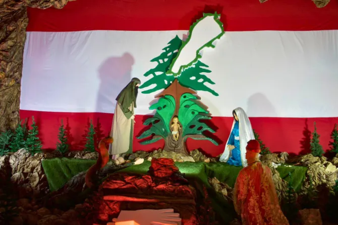 جانبٌ من المغارة الميلاديّة