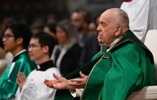 البابا فرنسيس يترأّس الذبيحة الإلهيّة في بازيليك القدّيس بطرس-الفاتيكان بمناسبة اليوم العالميّ للفقراء في شهر نوفمبر/تشرين الثاني الفائت مصدر الصورة: فاتيكان ميديا