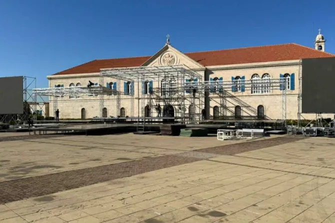 استعدادات في الصرح المارونيّ-بكركي لزيارة البابا لاوون الرابع عشر